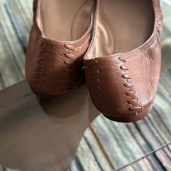 Tory Burch Foldable Minnie Travel Ballet Flats