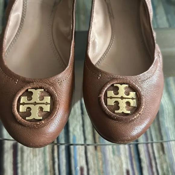 Tory Burch Foldable Minnie Travel Ballet Flats