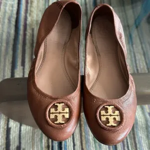 Tory Burch Foldable Minnie Travel Ballet Flats