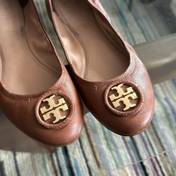 Tory Burch Foldable Minnie Travel Ballet Flats