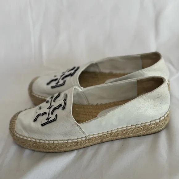 Tory Burch INES ESPADRILLE White Women’s Size 7