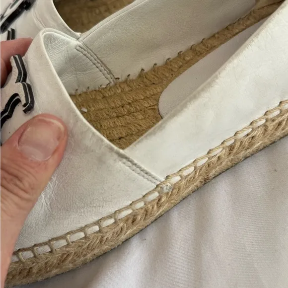 Tory Burch INES ESPADRILLE White Women’s Size 7
