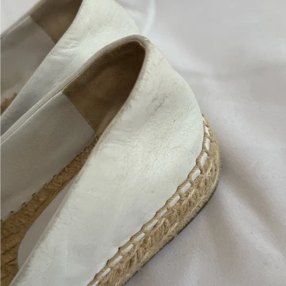 Tory Burch INES ESPADRILLE White Women’s Size 7