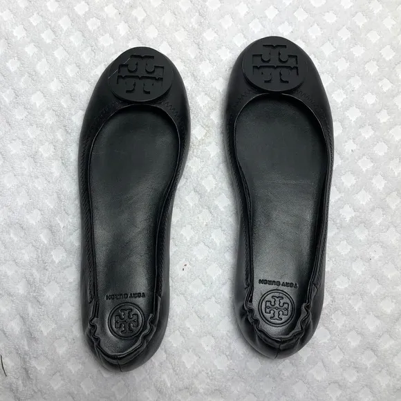 Tory Burch Minnie Travel Flats Size 6