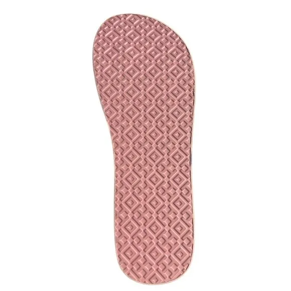 Tory Burch Wedge Flip Flops Sandals Seashell Pink Size 11