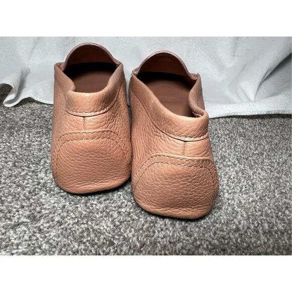 Tory Burch Women's Tan Leather Driving Loafers Size 9.5 NWOT