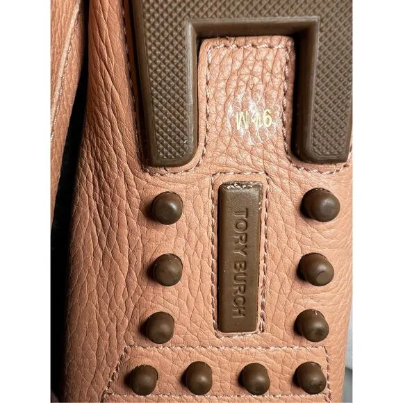 Tory Burch Women's Tan Leather Driving Loafers Size 9.5 NWOT