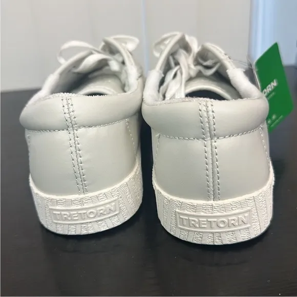 Tretorn White Sneakers Minimalist Design Canvas Upper