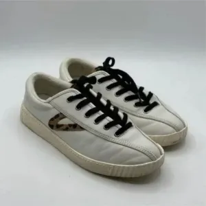 TRETORN Women's Nylite Plus Leopard Print Leather Sneakers Size 6.5