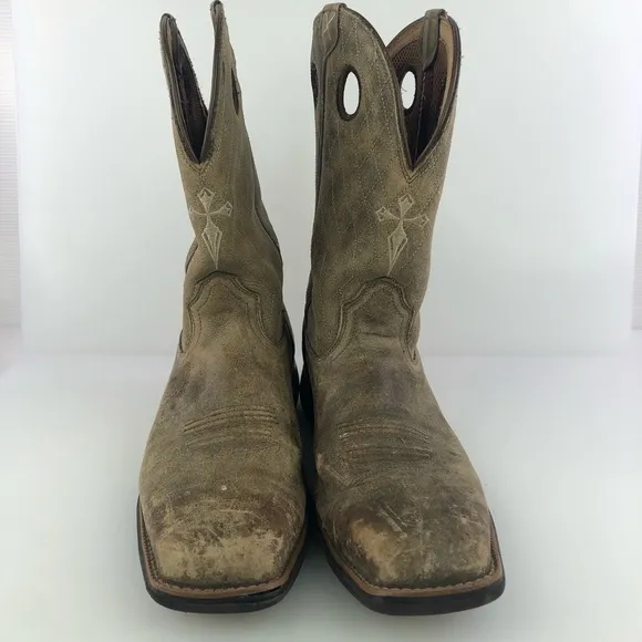 Twisted X Bomber Cowboy Calf Roper Boots Size 10D