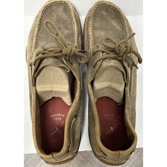 Twisted X Men's &quot;The Original&quot; Driving Moc Bomber Low Loafers MDM0009 Size 10.5