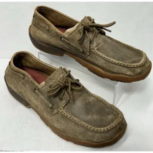 Twisted X Men's &quot;The Original&quot; Driving Moc Bomber Low Loafers MDM0009 Size 10.5