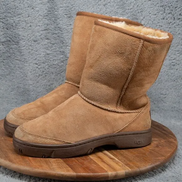 UGG Australia $190 Ultimate Short 5275 Mid Calf Boots Booties Women's 8