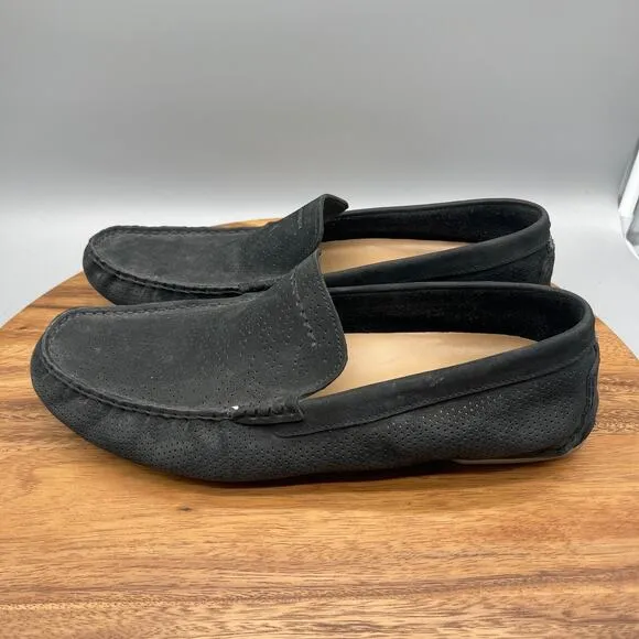 UGG Australia Henrick Loafers Mens Size 13 Gray Driving Comfort Perforated Shoes