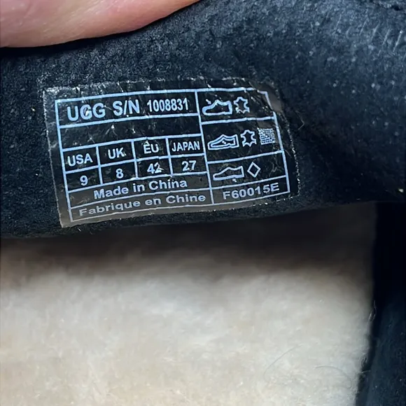 UGG AUSTRALIA Slate Gray Nubuck Leather Slip On Driving Loafer Shoe MENS SIZE 9