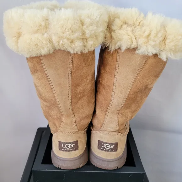 Ugg Australia Ultimate Tall 5250 Suede Winter Boots Mid Calf 8