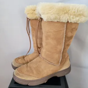 Ugg Australia Ultimate Tall 5250 Suede Winter Boots Mid Calf 8