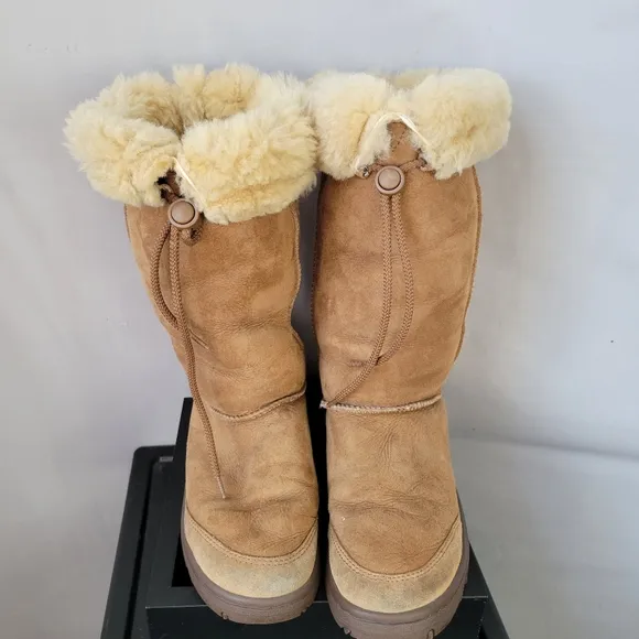 Ugg Australia Ultimate Tall 5250 Suede Winter Boots Mid Calf 8