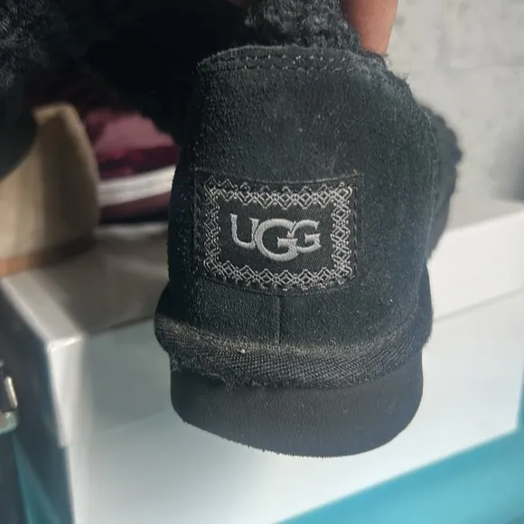 UGG Black Classic Solene Tall Boots Size 9