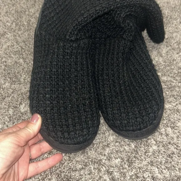 UGG Black Classic Solene Tall Boots Size 9