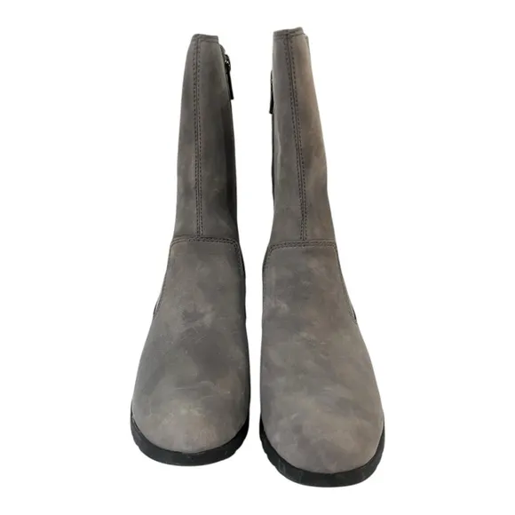 UGG Joely Shearling Lined Wedge Winter Boot, Waterproof Leather, Womens Size 5.5