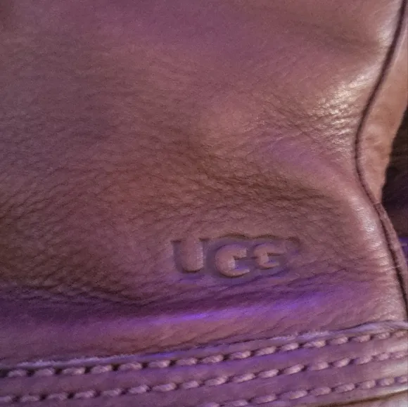 Ugg Women's Belcloud Sheepskin Shearling Lined Tall Duck Boots 7M