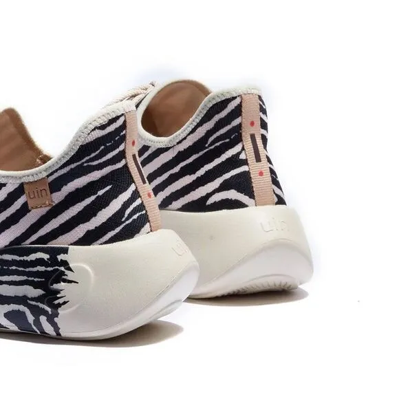 UIN Men's Sneakers Lightweight Casual Athletic Shoes(ZEBRA-STRIPE SEBASTIAN II)
