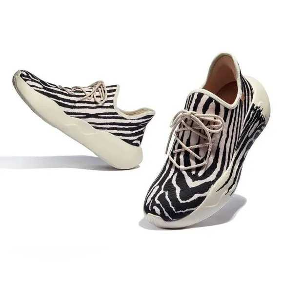 UIN Men's Sneakers Lightweight Casual Athletic Shoes(ZEBRA-STRIPE SEBASTIAN II)
