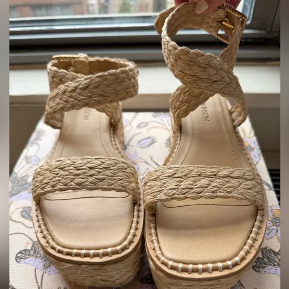 Ulla Johnson Raffia Platform Espadrille