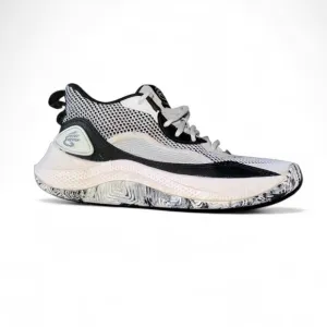 Under Armour Curry 3Z5 Basketball Sneakers Black White Size 6