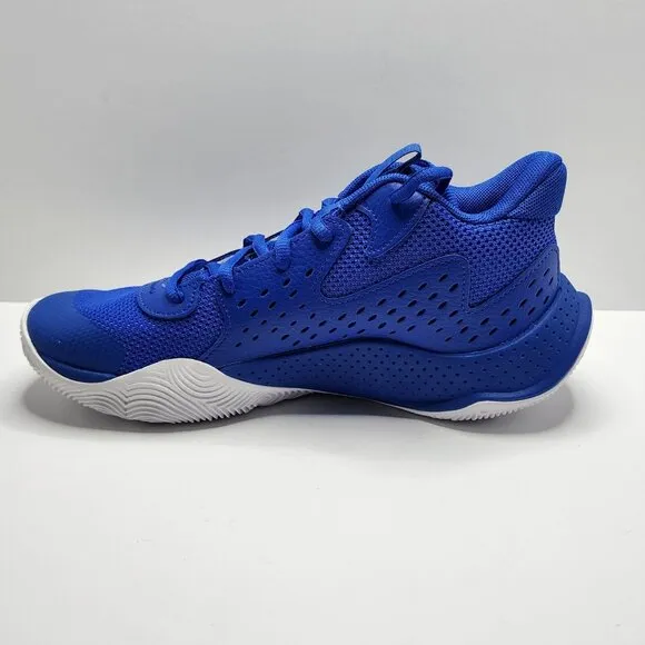 Under Armour Kids' Grade School Jet '23 Basketball Sneakers Blue Youth 6.5 NEW