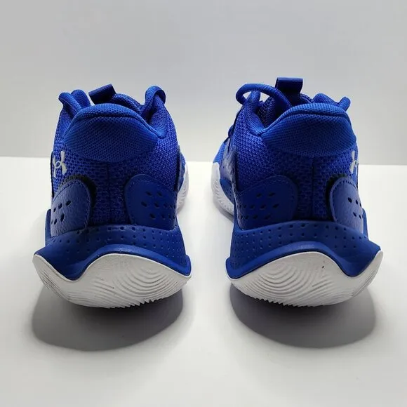 Under Armour Kids' Grade School Jet '23 Basketball Sneakers Blue Youth 6.5 NEW