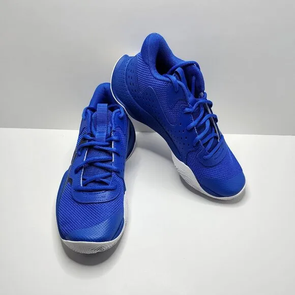 Under Armour Kids' Grade School Jet '23 Basketball Sneakers Blue Youth 6.5 NEW