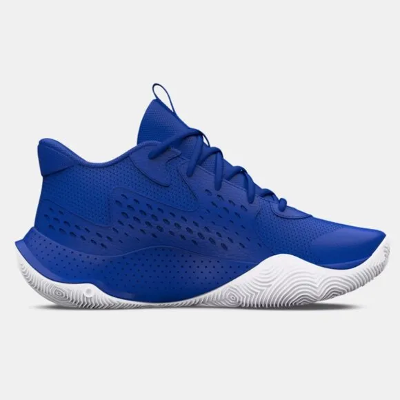 Under Armour Kids' Grade School Jet '23 Basketball Sneakers Blue Youth 6.5 NEW