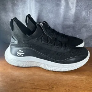 Under Armour Shoes Mens 15 Womens 16.5 Curry 8 Sneakers 3023085-002  Black