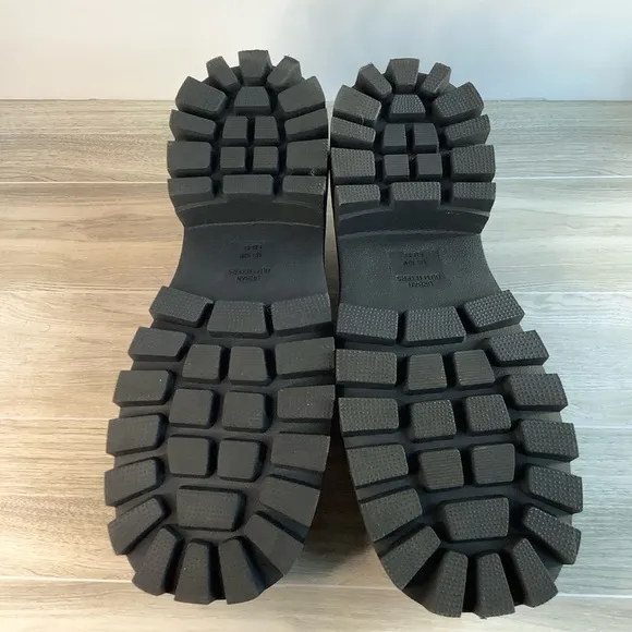 URBAN OUTFITTERS Chunky Platform Penny Loafers Lug Streetwear Creepers Black 10