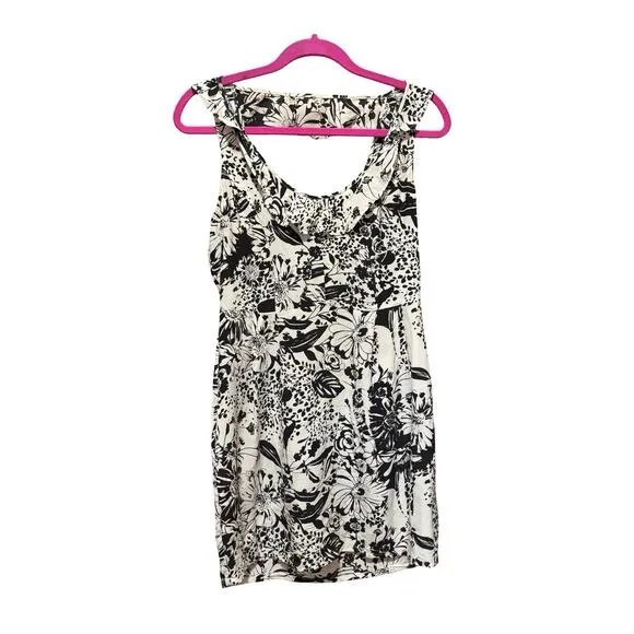 Urban Outfitters Kimchi Blue Open-Back Silk Dress