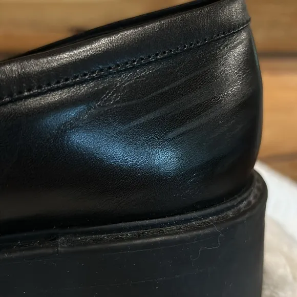 Vagabond EUC Cosmo 2.0 Platform Loafers Size 10 Women’s in Black Leather