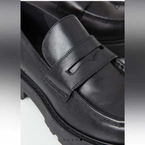 Vagabond EUC Cosmo 2.0 Platform Loafers Size 10 Women’s in Black Leather