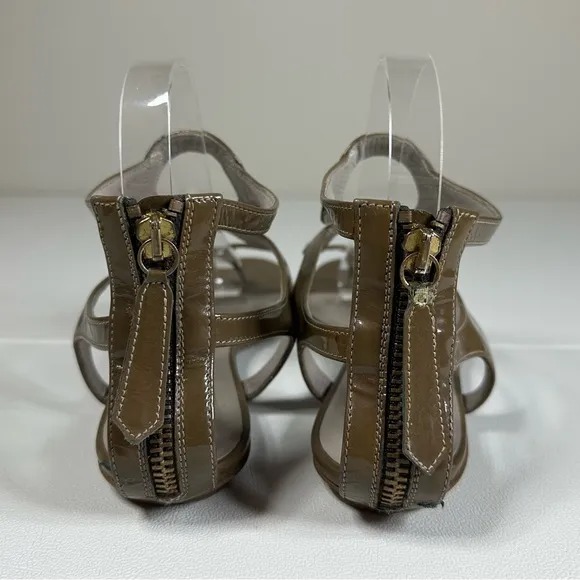 Valentino Garavani Patent Leather Gladiator Sandals