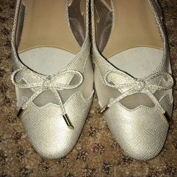 Vaneli mesh sling back sandals