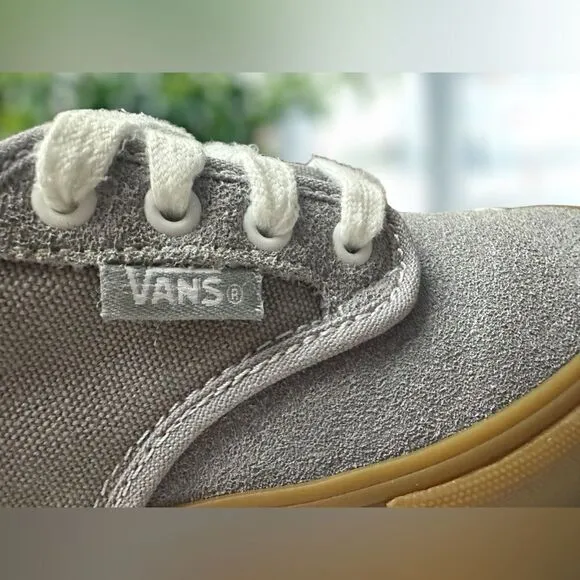 VANS Kids Pro Chima Ferguson Gum Sole Sneakers Shoes Grey Size 13