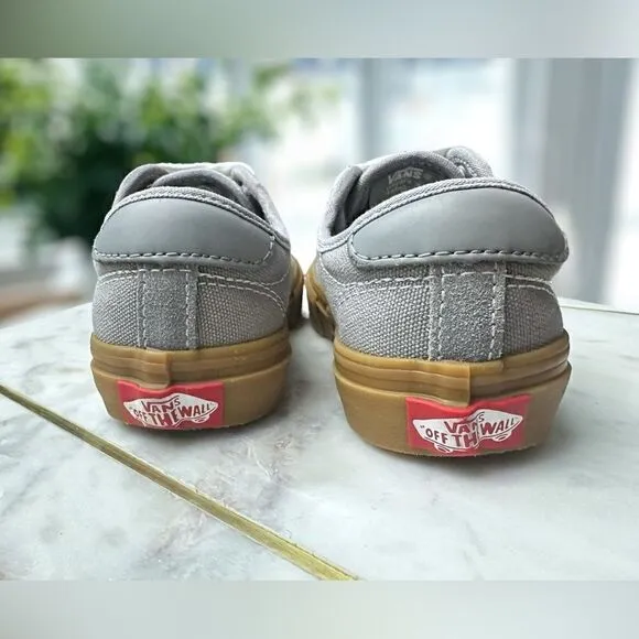 VANS Kids Pro Chima Ferguson Gum Sole Sneakers Shoes Grey Size 13