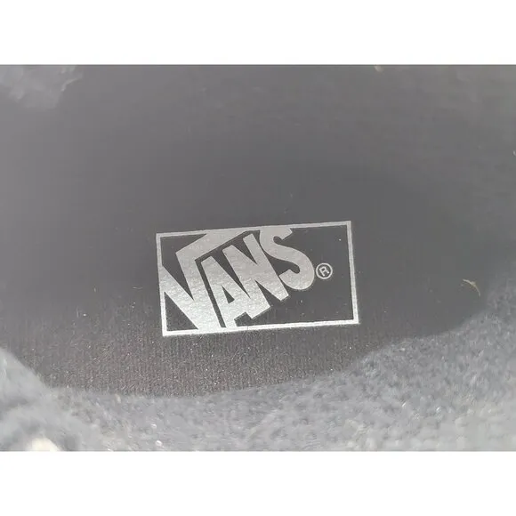 Vans MTE Standard Mid Waterproof Unisex Snow Boot Sz 7.5 Black White