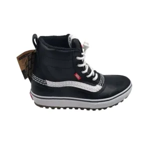 Vans MTE Standard Mid Waterproof Unisex Snow Boot Sz 7.5 Black White