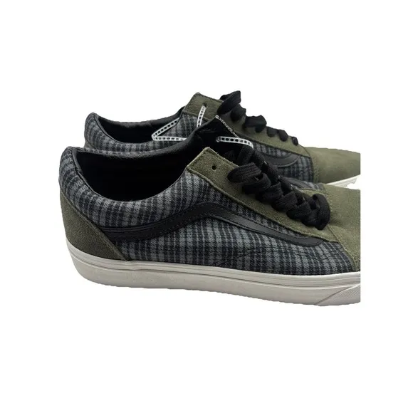 Vans Old Skool Grunge Plaid Multi Green Size US 11 Men New  Rare Sneakers