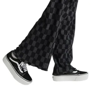 Vans Old Skool Stackform Platform Sneakers Black White Size 7 Women / 5.5 Men