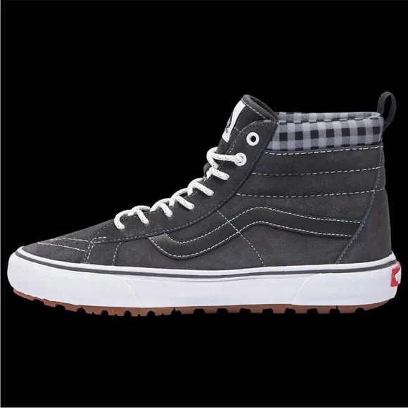 VANS SK8-Hi‎ MTE-1 Mens Shoes Plaid Grey VNOA5HZYGYW Size: 10