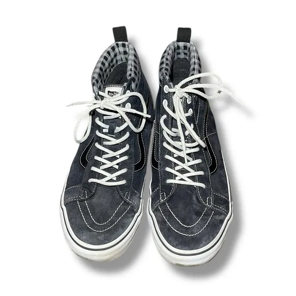 VANS SK8-Hi‎ MTE-1 Mens Shoes Plaid Grey VNOA5HZYGYW Size: 10
