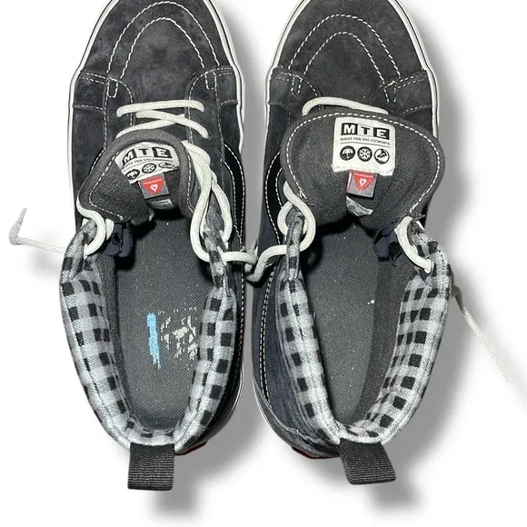 VANS SK8-Hi‎ MTE-1 Mens Shoes Plaid Grey VNOA5HZYGYW Size: 10